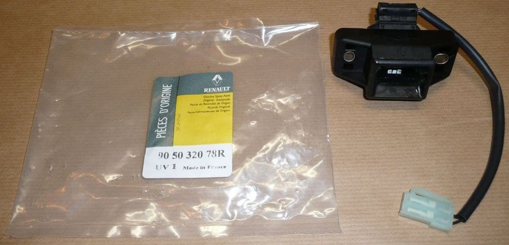 Bakluckelås - Renault Kangoo 7700308997 från Autofrance