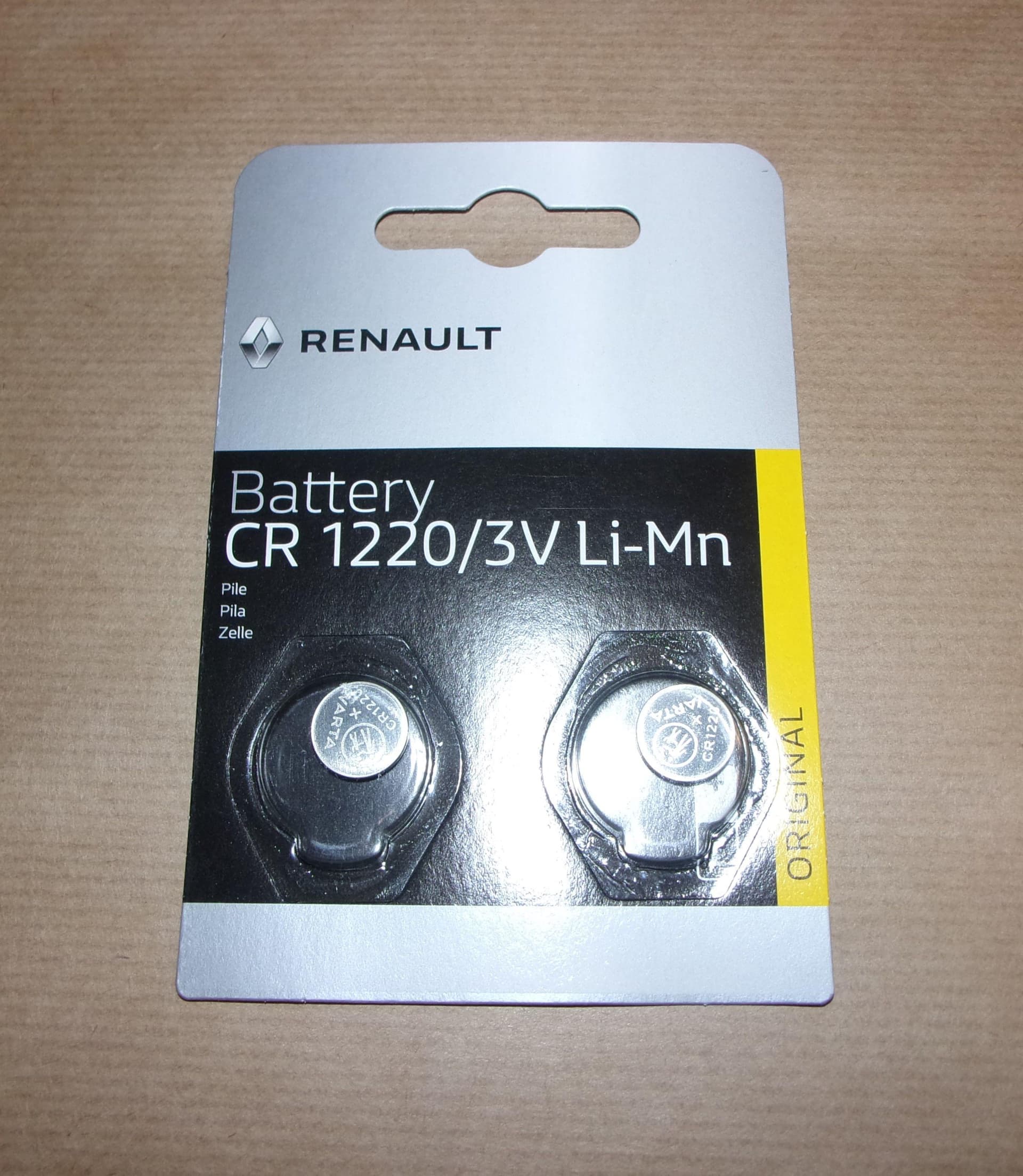 Batteri - Fjärrkontroll CR1220 från Autofrance