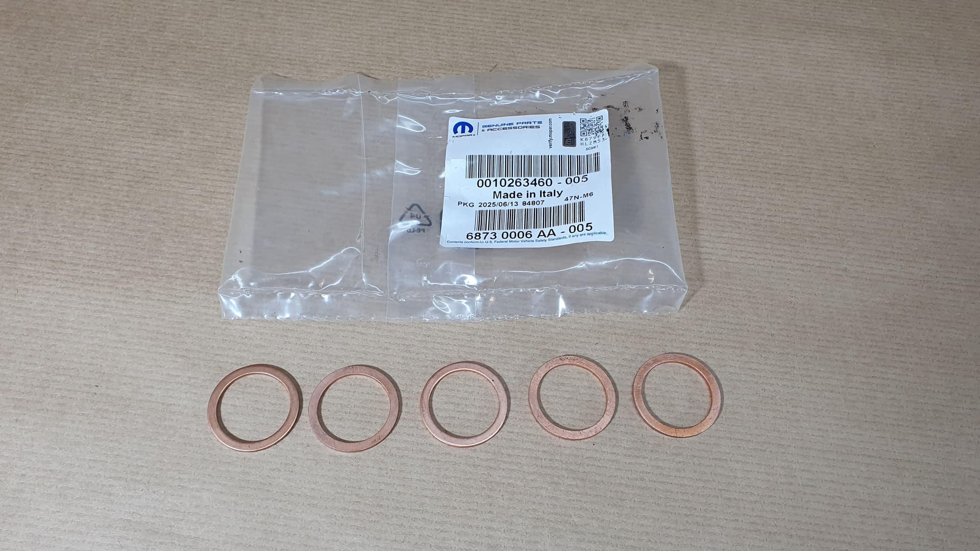Bricka Avtappningsplugg - 22MM från Autofrance
