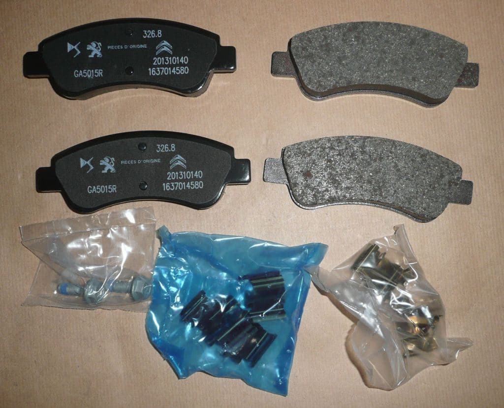 Bromsbelägg - Citroën C2/C3/C3 Picasso, Fram från Autofrance - bild 2