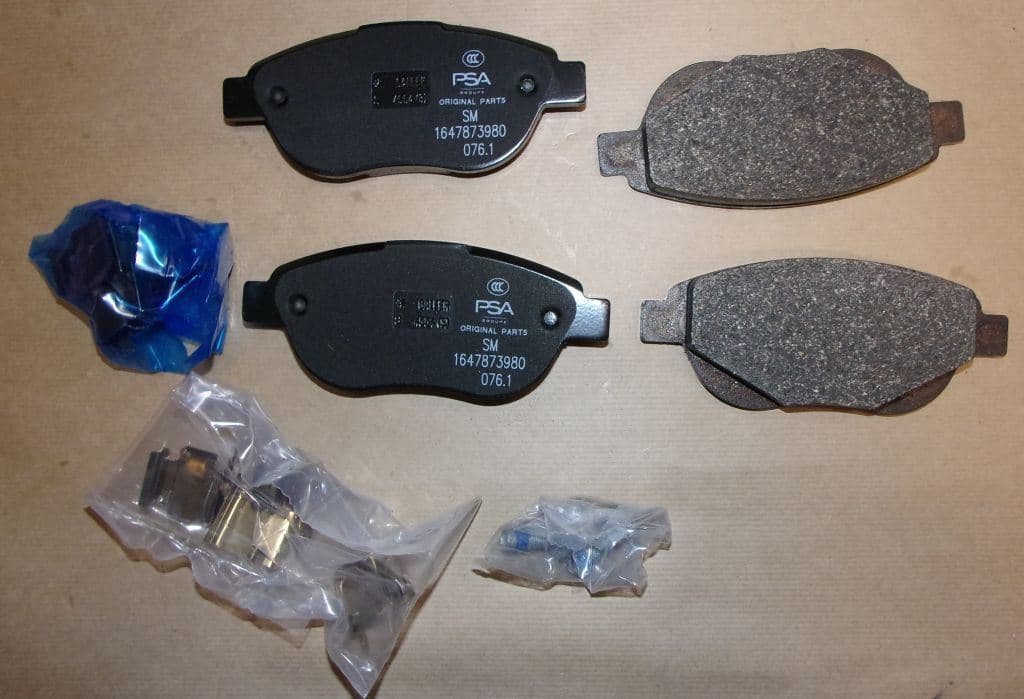 Bromsbelägg - Citroën C3/C4/Xsara/P206/207, Fram från Autofrance - bild 2