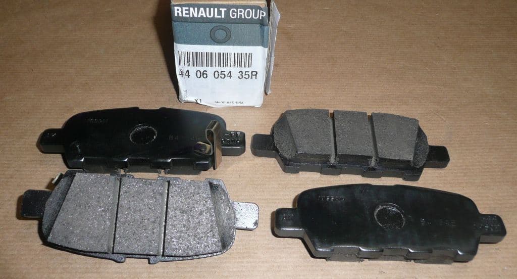 Bromsbelägg - Renault Kadjar, Bak från Autofrance