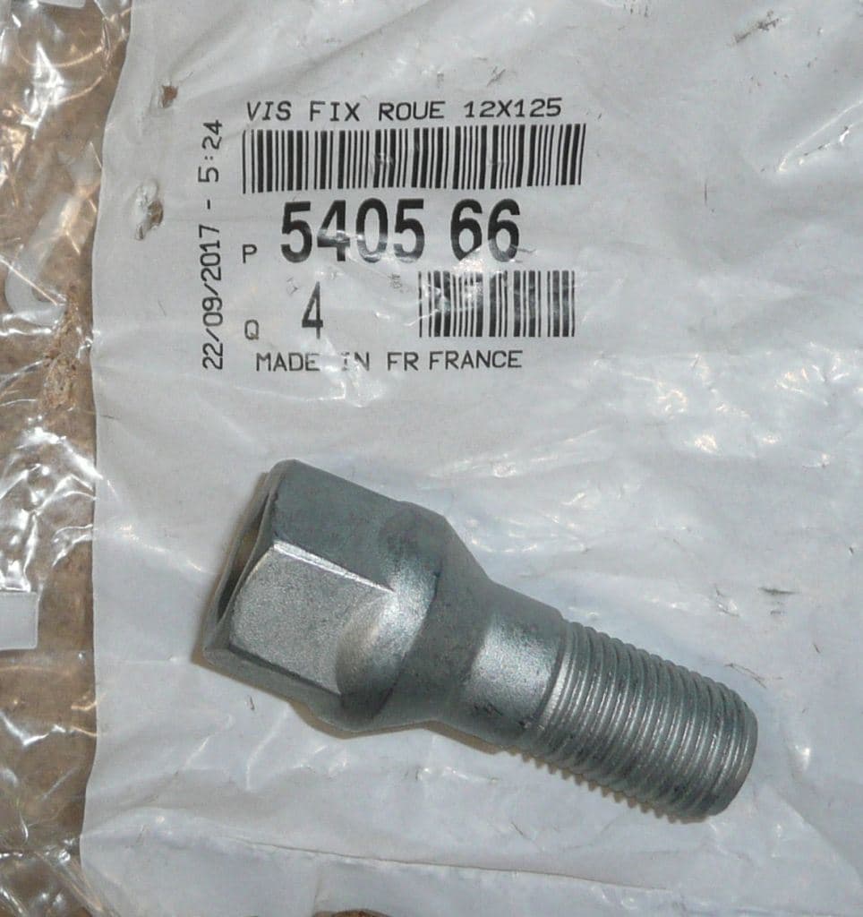 Hjulbult - 12MM PSA
