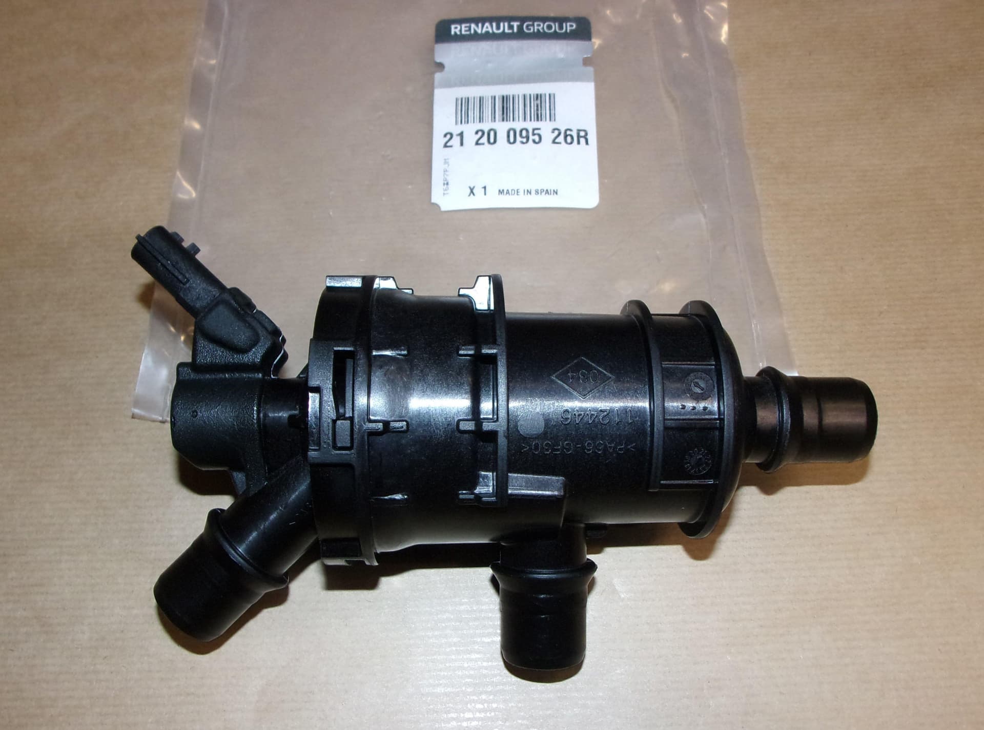 Magnetventil - Värmare D DUSTER 1.5DCI från Autofrance