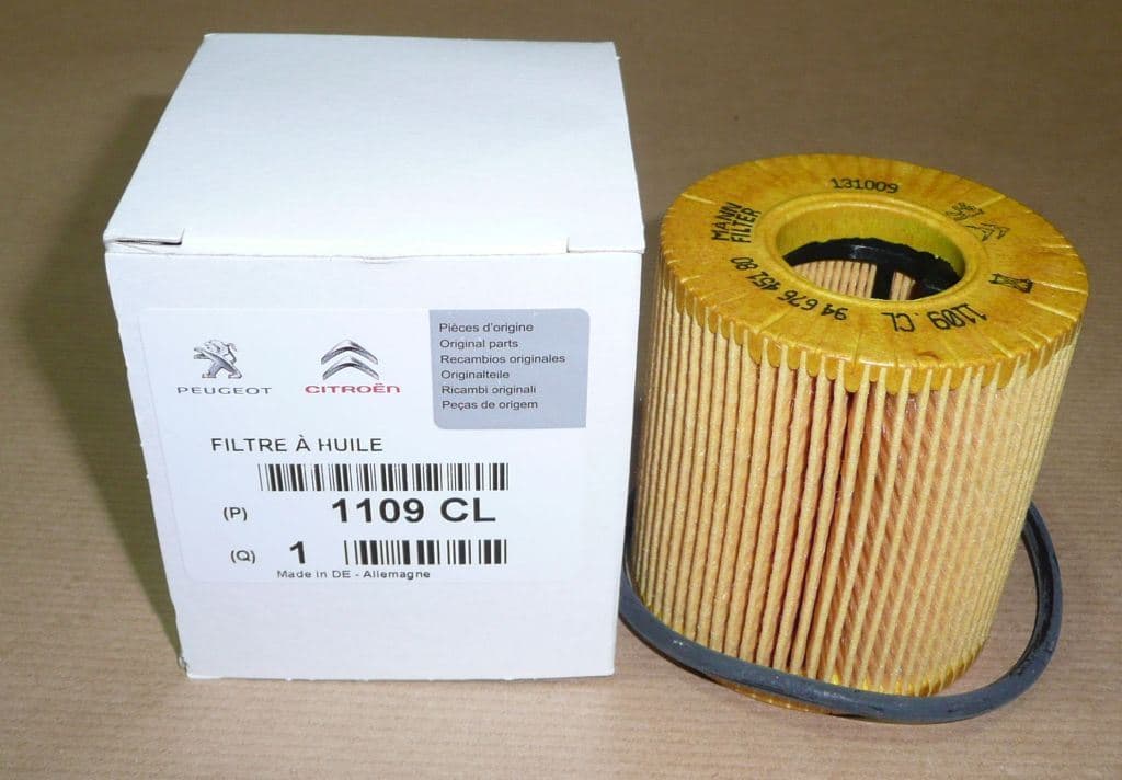 Oljefilter - Peugeot 2.2 Hdi 03.2004> från Autofrance