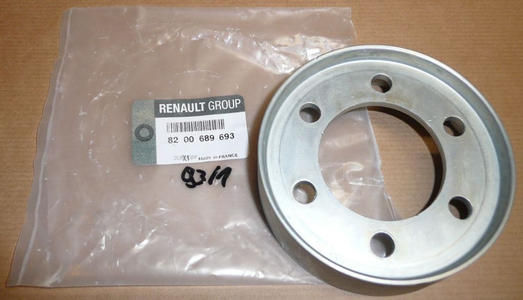 Remskiva Vattenpump - Renault Kangoo 1.9D