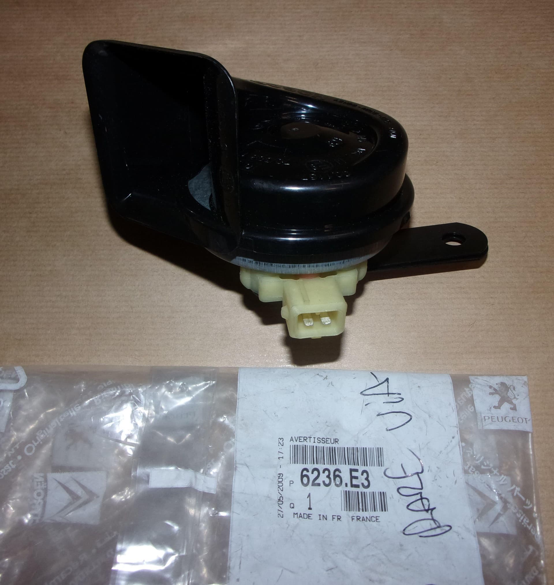 Signalhorn - Citroën Ax/C5/Evasion/Jumpy I/II/Saxo från Autofrance