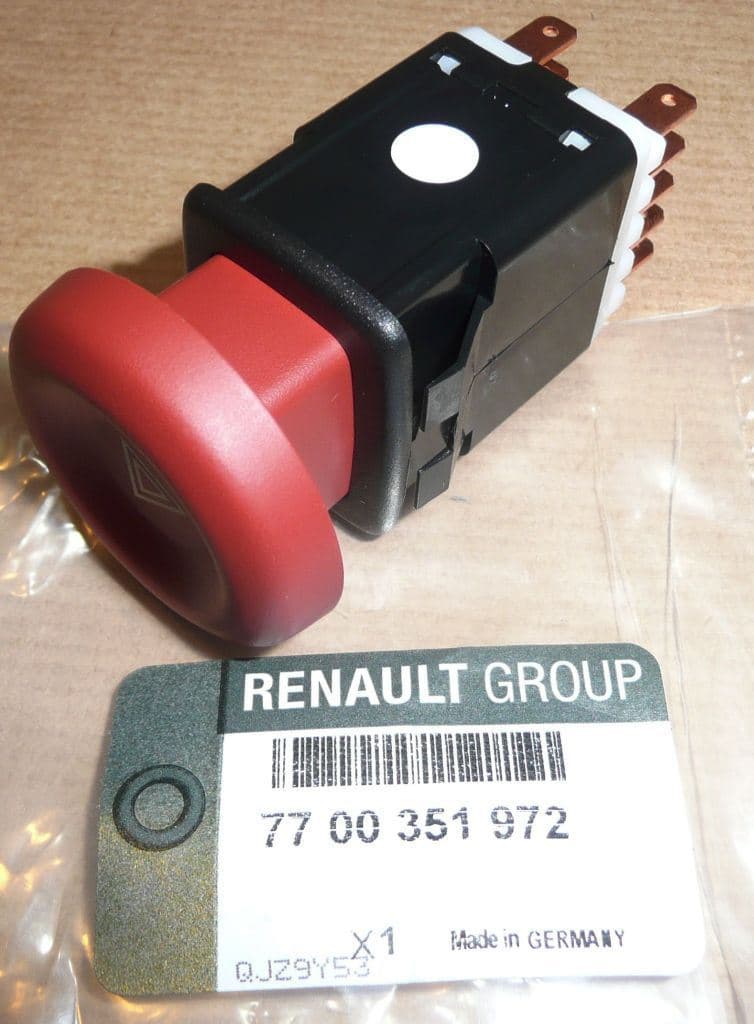 Varningsblinkerbrytare - Renault Master II från Autofrance