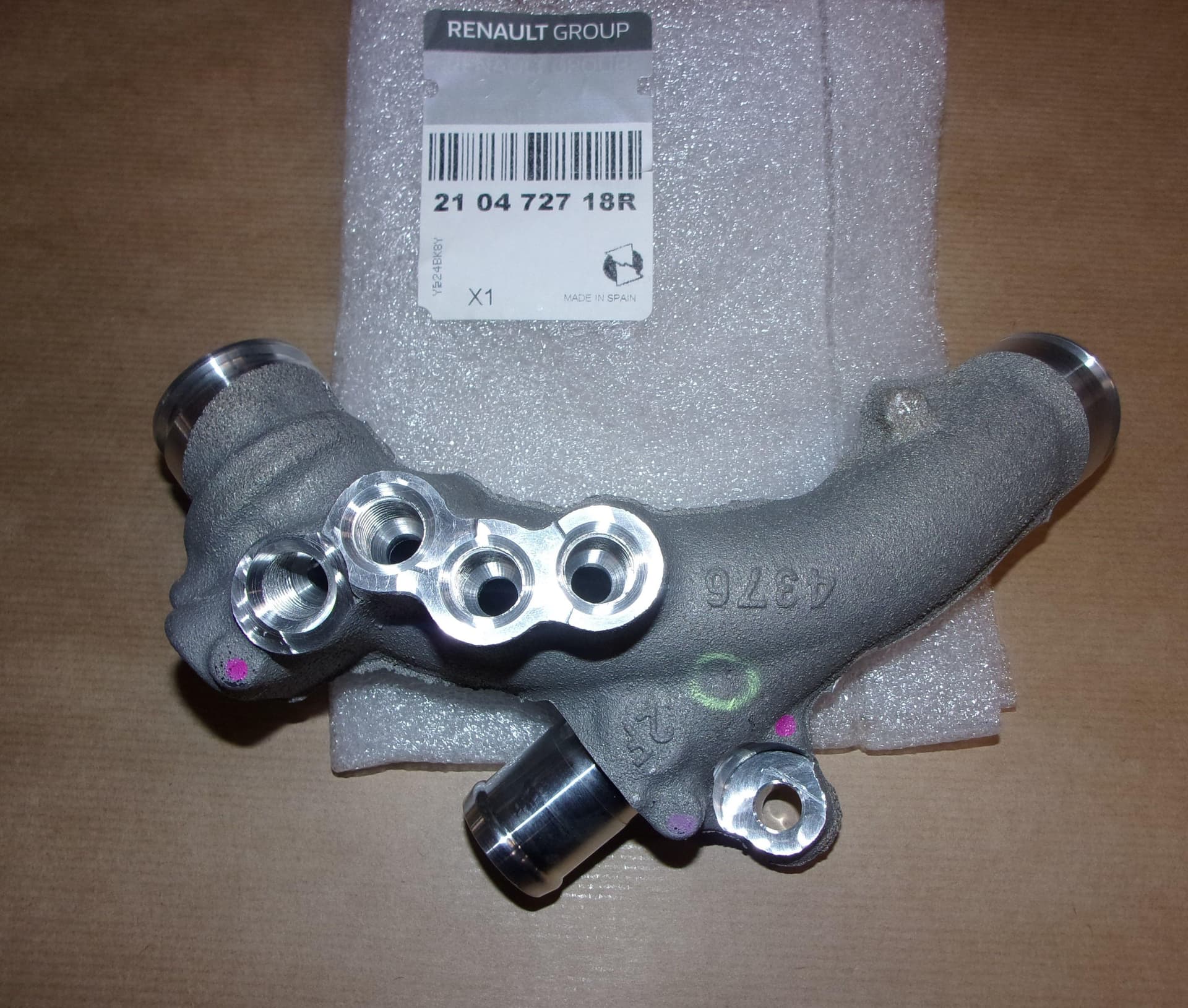 Vattenvärmare - Renault Laguna III 1.5DCI