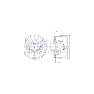 Bromstrumma 54 4 Ø-208mm