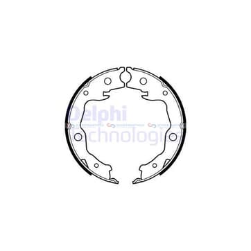 Bromsbandssats, parkeringsbroms 32mm