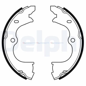Bromsbandssats, parkeringsbroms 42mm