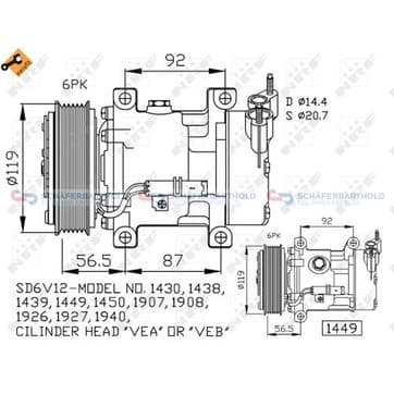 Kompressor, AC