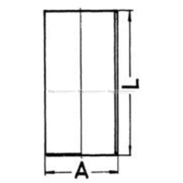 Cylinder, Liner 82,2mm från Autofrance