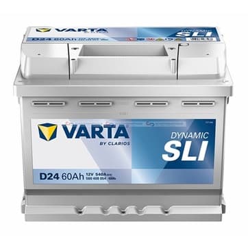 Startbatteri 60Ah 540A från Autofrance
