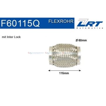 Flexrör, avgassystem 115mm Inter Lock