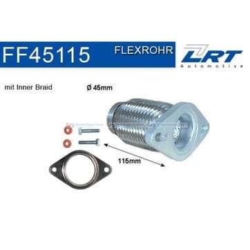 Flexrör, avgassystem från Autofrance