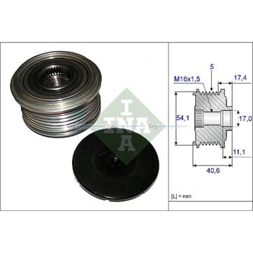 Generator, Freewheel Clutch