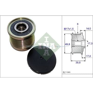 Generator, Freewheel Clutch