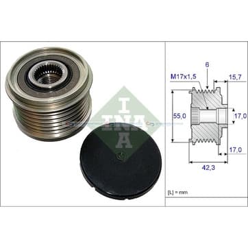 Generator, Freewheel Clutch