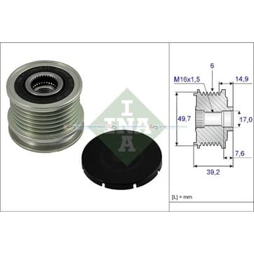 Generator, Freewheel Clutch