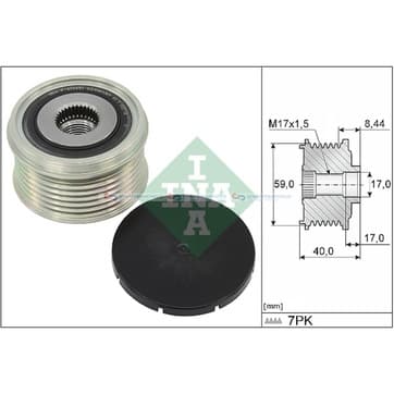 Generator, Freewheel Clutch