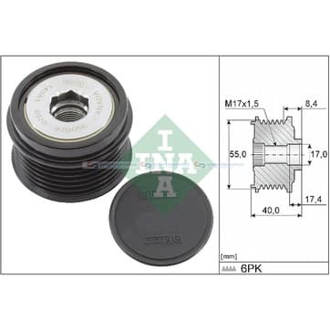Generator, Freewheel Clutch