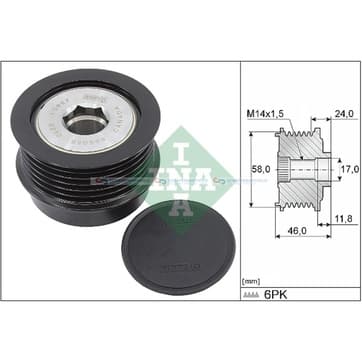 Generator, Freewheel Clutch