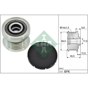 Generator, Freewheel Clutch