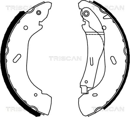 Bromsbackar från TRISCAN