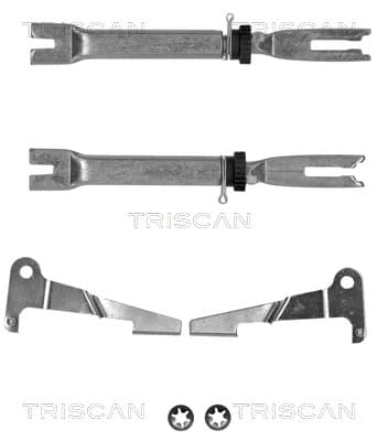Självjusteringssats, trumbroms från TRISCAN