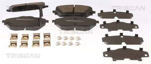 Bromsklossar fram