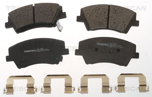 Bromsklossar fram
