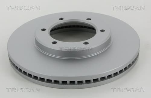 Bromsskiva fram coated