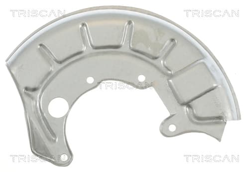 Splash shield, disc brake — framaxel vänster från TRISCAN