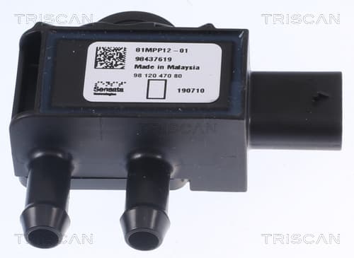 Sensor, avgastryck