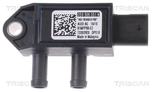Sensor, avgastryck