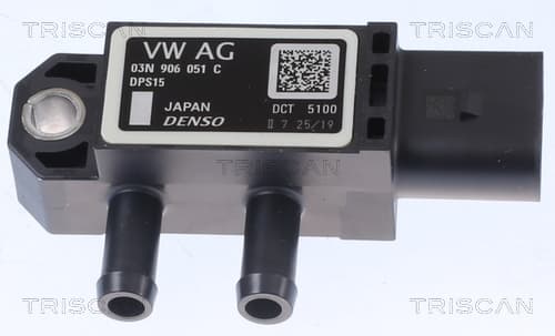 Sensor, avgastryck