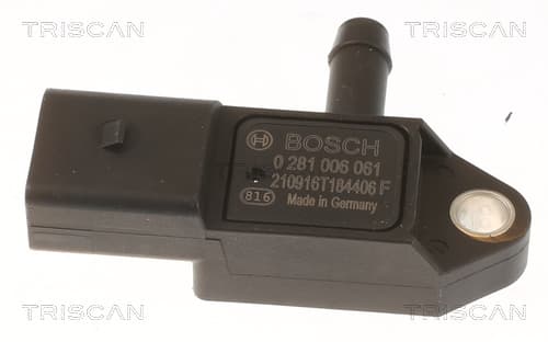Sensor, avgastryck