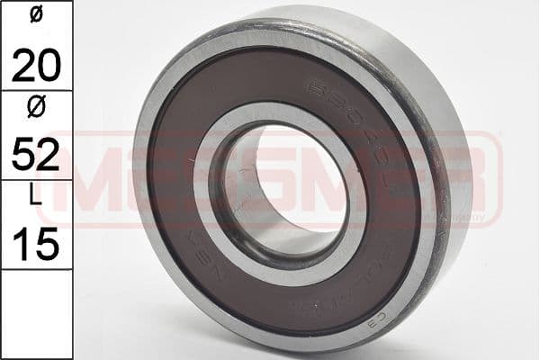 Styrlager, koppling innerø-20x ytterø-52mm från Autofrance