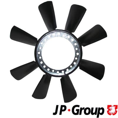 Fläkt motorkylning från JP GROUP