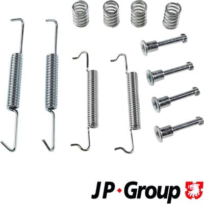 Tillbehörssats bromsbackar parkeringsbroms från JP GROUP