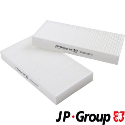 Filter kupéventilation från JP GROUP