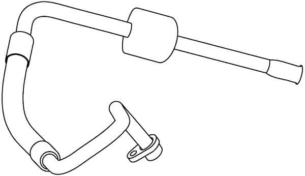 98 000P Varibelttrycksledning klimatanläggning från MAHLE