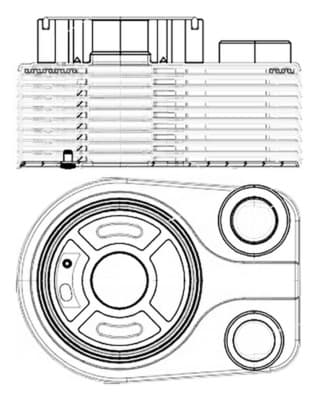 196 000S Oljekylare motor från MAHLE