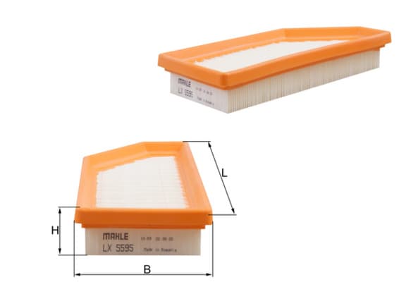 5595 Luftfilter från MAHLE