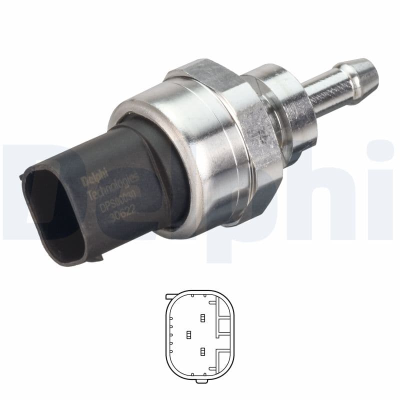 Sensor avgastryck