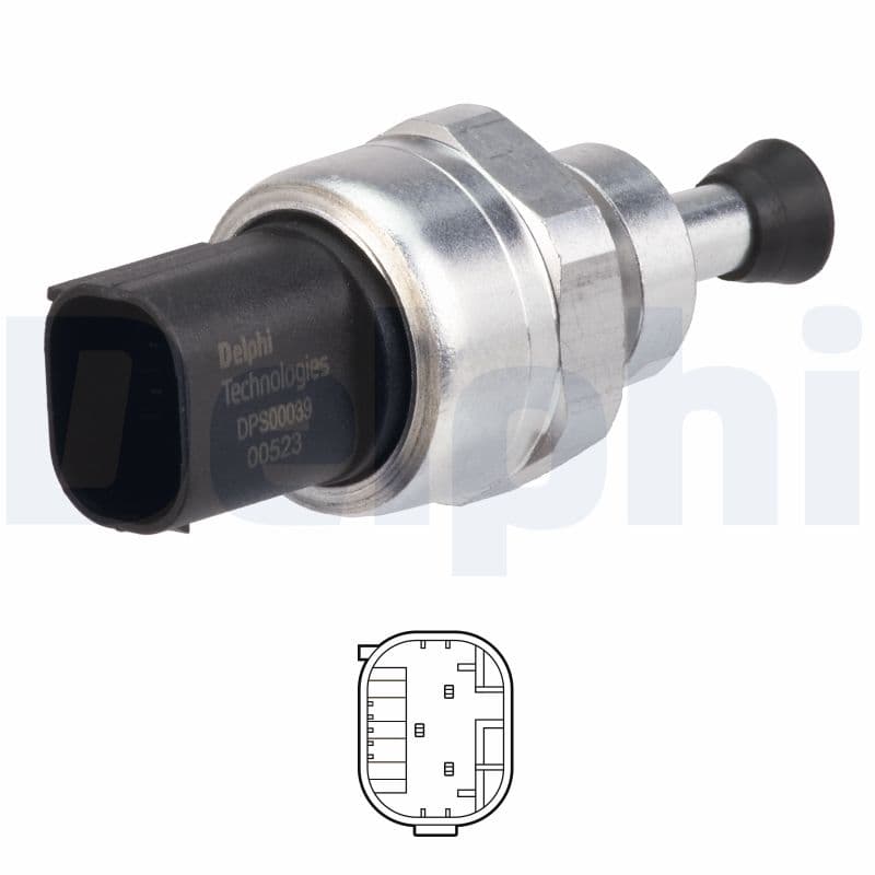 Sensor avgastryck