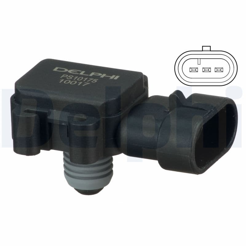 Sensor laddtryck från DELPHI