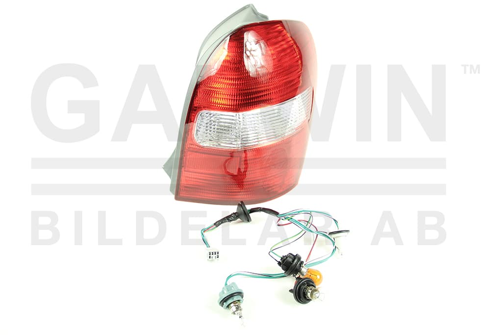 Baklykta hö, 5drs, -02/2002, med lamphållare från Galwin